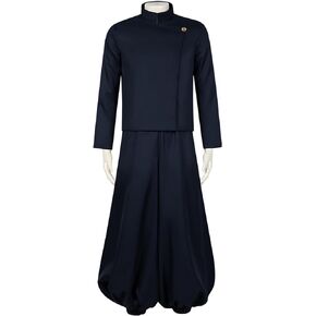 Nuoqi Jujutsu Kaisen Cosplay Adult Satoru Gojou Costume Cosplay Anime Uniform with Glasses