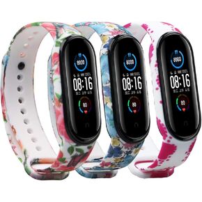 Compatible with Xiaomi Mi Band 6 Strap/Mi Band 5 Strap,Amazfit Band 5 Strap,Colorful Wristband Strap for Amazfit Band 5 Replacement Band