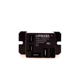 PTRA-1A-220S-T4-X | SPST 220 VAC Coil, 40 Amp 120 VAC UL Rated, Popular T90 Case Power Relay with Flange-Mounting and Quick-Connect Terminals