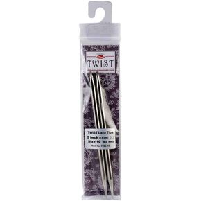 ChiaoGoo Needle Tips 5 inch (13cm) for Twist Red Lace Interchangeable Set Size US 13 (9mm) 7505-13