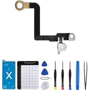 for iPhone X Bluetooth Wireless Antenna Flex Cable Replacement Part for iPhone 10 WLAN Bluetooth Signal Connection Antenna Part with Fix Tool Repair A1865 A1901 A1902