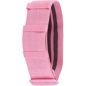 FOMIYES Resistance Band Workout Bands Adjustable Resistance Band for Legs and Hip Non- Fabric Exercise Bands for Fitness Squat Workout Pink