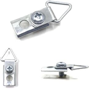 3-Part Frame Hanger for #11 Profile Metal Picture Frames, Hanging Hardware, 24 Pcs per Pack