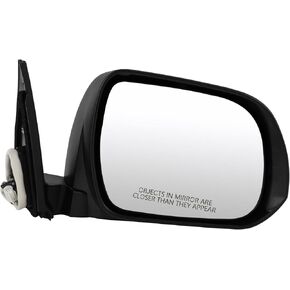 SCITOO Right Passenger Side View Mirror Compatible with 2008-2014 For TOYOTA HIGHLANDER Power Black Smooth Replacement Exterior Mirror Side Mirror 3 WIRES TO1321245