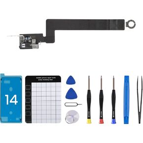 for iPhone 14 Bluetooth Antenna Signal Flex Cable Replacement for iPhone14 Wireless Bluetooth Antenna Flex Connection Part with Screwdrivers Repair Tool Kit A2649 A2881 A2882 A2883 A2884
