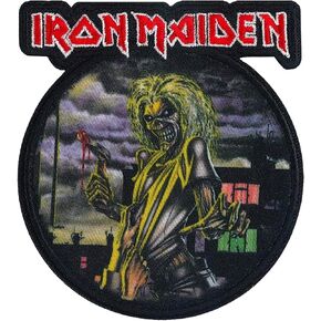 C&D Visionary Iron Maiden Eddie Patch, Black, Red