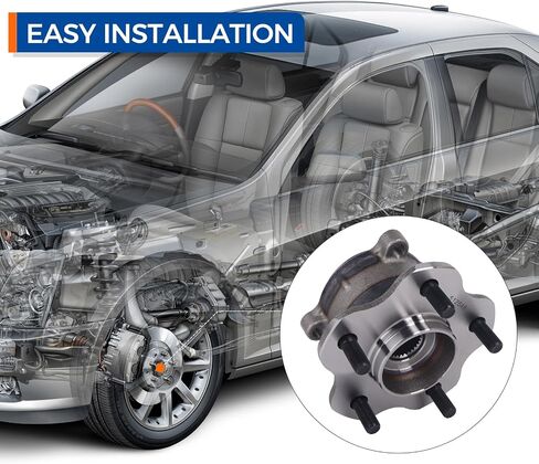 PAROD 512548 Rear Wheel Hub and Bearing Assembly Fit for 2013 Infiniti JX35, 2014-2020 QX60, 2019-2023 Nissan Altima, 2015-2023 Murano, 2013-2020 Pathfinder w/ABS in Saudi Arabia