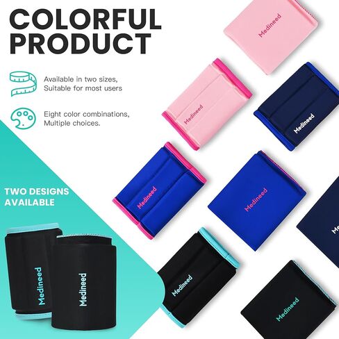 غلاف حزمة ثلج للمعصم، حزمة ثلج هلامية قابلة لإعادة الاستخدام للضغط البارد الساخن، وتخفيف آلام التهاب المفاصل الروماتويدي، والتهاب الأوتار، وألم النفق الرسغي، والإصابات، والتورم، والكدمات (أزرق داكن) in Kuwait