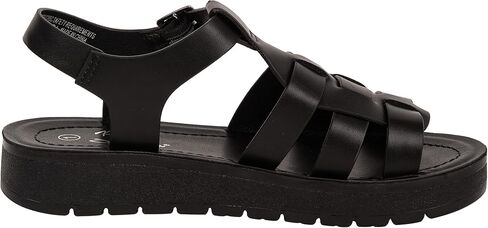 Girls Sandals Open Toe Sandal Fisherman Buckle Ankle Strap Platform Martin-2 in Saudi Arabia