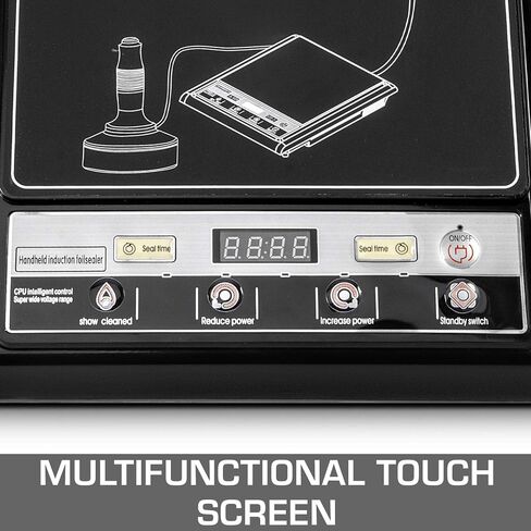 Bestequip Induction Sealer, 20mm-100mm 110V Induction Bottle Sealing Machine, Induction Sealing Machine, White Bottle Cap Sealing Machine for Bottles in Saudi Arabia