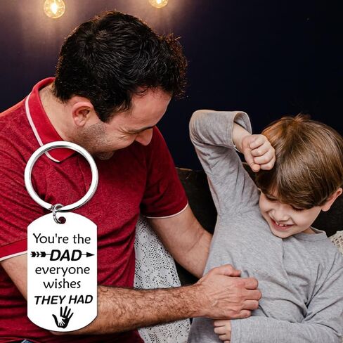 سلسلة مفاتيح هدايا عيد الأب للأب من ابنة الابن، أنت الأب الذي يتمنى الجميع أن يكون لديهم سلاسل مفاتيح للآباء هدايا عيد ميلاد الأب الأب من الأطفال هدايا عيد الميلاد للأب الأب in Kuwait