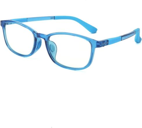 نظارة فوزية بلو لايت إطار نظارة مستطيل للأطفال فوق 15 سنة فما فوق in Kuwait