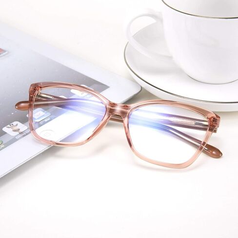FEISEDY Blue Light Blocking Glasses Cat eye Eyeglasses Spring Hinge Computer Glasses for Unisex B4008 in Saudi Arabia