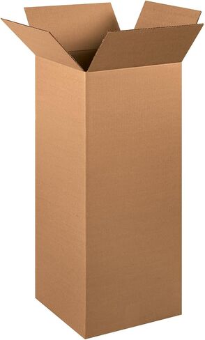 AVIDITI 12 x 12 x 30 Corrugated Cardboard Boxes, Tall 12"L x 12"W x 30"H, Pack of 15 | Shipping, Packaging, Moving, Storage Box for Home or Business, Strong Wholesale Bulk Boxes in Saudi Arabia