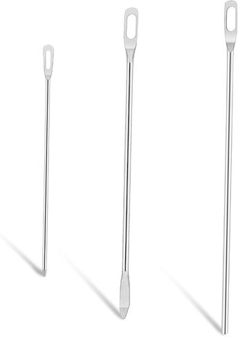 Qianyu 3Pcs Easy Drawstring Threader Tool Simple Pull Threading Drawstring Needle Quick Drawstring Replacement Needle Kit for Hoodies Jackets Sweatpants Swim Trunks Shorts Trousers Thicker Ropes in Saudi Arabia