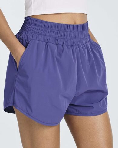Real Essentials Ladies Active High Waisted 2.5" Short in Saudi Arabia