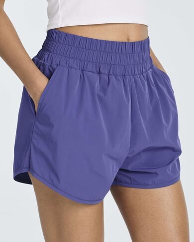 Real Essentials Ladies Active High Waisted 2.5" Short in Saudi Arabia