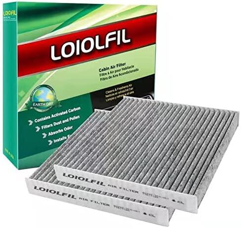 2 حزمة فلتر هواء المقصورة CF11182 CP182 بديل لـ Civic CR-V Clarity CR-Z Fit HR-V Insight Odyssey RDX TLX Honda Acura 880292-TF0-G01، مرشحات المقصورة مع الكربون المنشط in Kuwait