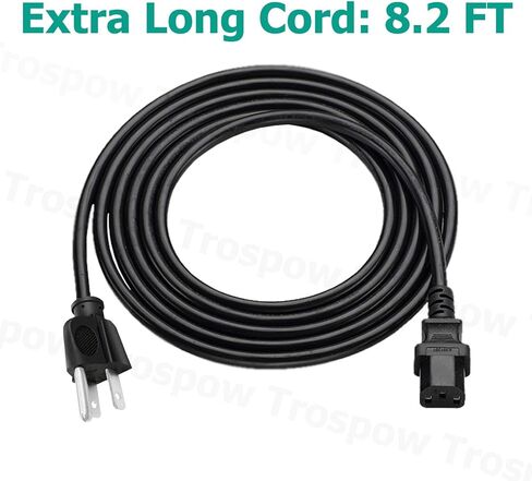 8.2ft Power Cord Replacement for ECOXGEAR EcoBoulder+ EcoBoulder EcoTrek Speaker 3 Prong Power Cord AC Cable in Saudi Arabia