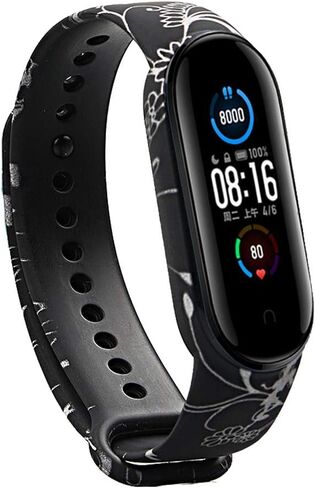 Compatible with Xiaomi Mi Band 6 Strap/Mi Band 5 Strap,Amazfit Band 5 Strap,Colorful Wristband Strap for Amazfit Band 5 Replacement Band in Saudi Arabia