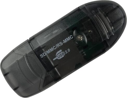 قارئ بطاقات SD USB 2.0 قارئ بطاقات الذاكرة المحمولة/الكاتب يدعم SDXC SD SDHC MMC RS-MMC in Saudi Arabia