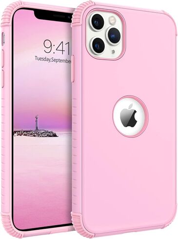 حافظة BENTOBEN iPhone 11 Pro Max، 2 في 1 رفيعة التحمل متينة هجينة مقاومة للصدمات ناعمة من البولي يوريثان الحراري الصلب الواقي للفتيات والنساء والأولاد والرجال لهاتف iPhone 11 Pro Max 6.5 بوصة 2019، أرجواني/أخضر in Kuwait