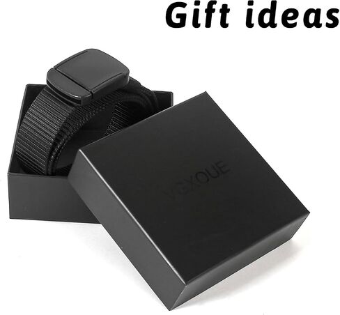 Men's Military Tactical Plastic Buckle Belt 1.5 Inch Nylon Web Belt No Holes Full Adjustable in Saudi Arabia