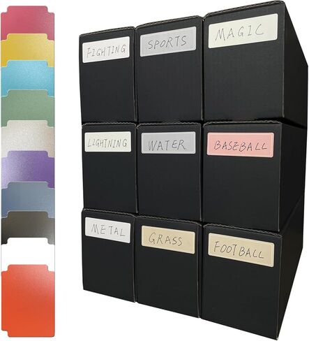 Trading Card Storage Boxes With 19 Dividers Baseball Cards Holder Trading Cards Case,Playing Cards Collectible Display Storage in Saudi Arabia