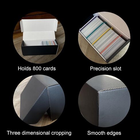 Trading Card Storage Boxes With 19 Dividers Baseball Cards Holder Trading Cards Case,Playing Cards Collectible Display Storage in Saudi Arabia