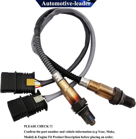 2Pcs 11787589121 11787589122 Upstream Downstream Oxygen O2 Sensor Replacement for BMW F20 125i F30 F35 328i X1 E84 X3 0258027029 234-5054 234-4562 in Saudi Arabia