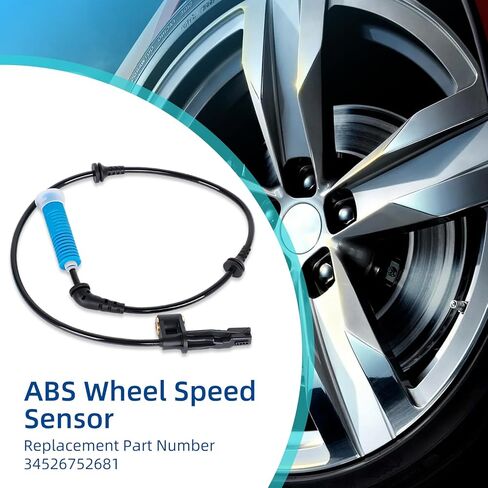 مستشعرات سرعة عجلة ABS الأمامية اليسرى لسيارات BMW 3 Series E46 Z4 E85 E86 - وحدة التحكم ABS 34526752681 in Kuwait