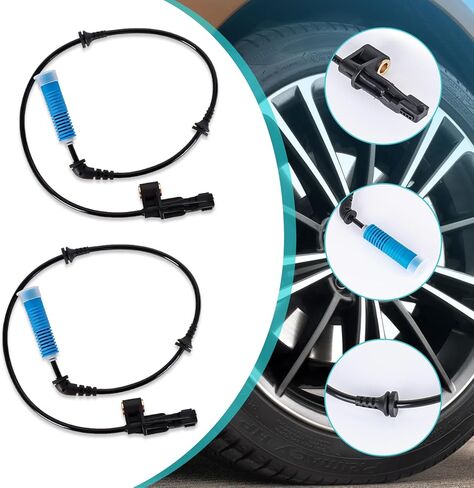 مستشعرات سرعة عجلة ABS الأمامية اليسرى لسيارات BMW 3 Series E46 Z4 E85 E86 - وحدة التحكم ABS 34526752681 in Kuwait