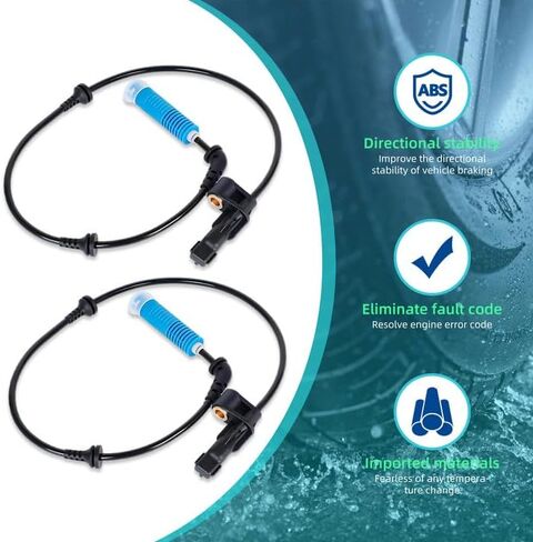 مستشعرات سرعة عجلة ABS الأمامية اليسرى لسيارات BMW 3 Series E46 Z4 E85 E86 - وحدة التحكم ABS 34526752681 in Kuwait