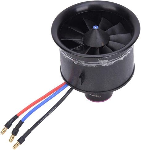 Life EDF 64mm 11-Blade Fan Propeller Tube with Brushless Motor for RC Remote Control Model Aircraft/Drone Accessories in Saudi Arabia