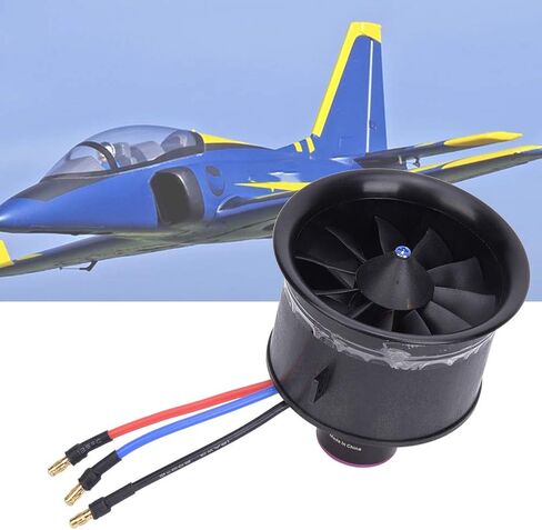 Life EDF 64mm 11-Blade Fan Propeller Tube with Brushless Motor for RC Remote Control Model Aircraft/Drone Accessories in Saudi Arabia