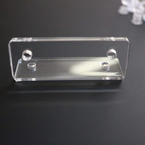 4 x V2, 5mm thickness, Angled L Brackets, Polished Clear Transparent Acrylic + 20x M5 Bolts, Clear Right Angle Bracket, Corner in Saudi Arabia