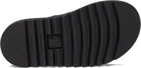 Dr. Martens Kid's Collection Varel (Little Kid/Big Kid) - Sandals for Kids - PVC and EVA Midsole - PVC Outsole Black 2 UK (US 3 Little Kid) M in Saudi Arabia