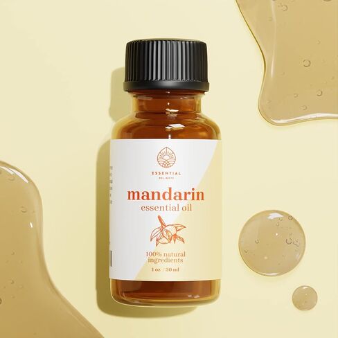 Mandarin Essential Oil - Premium Grade 100% Undiluted Essential Oil (1 oz.) | for Aromatherapy, Soaps, Lotions, & Candles | Vegan & Cruelty Free in Kuwait