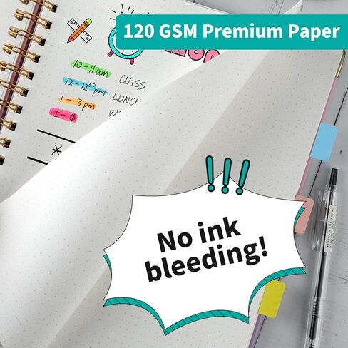 Smarpau Graph Spiral Notebook 8.5 "X 11" College Grid Journal Notebook 120 Gsm Paper 86 ورقة / 172 صفحة دفتر موضوع كبير للعمل في المدرسة ملاحظة تدوين المجلات الحلزونية ذات الغلاف الصلب in Kuwait