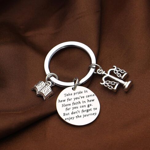 YEEQIN Lawyer Keychain Lawyer Graduation Gifts Birthday Gifts For New Lawyer Inspirational Keychain Lawyer Graduation Keychain Law Student Gifts in Kuwait