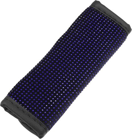 Universal Car Handbrake Cover Protector Bling Rhinestone Handbrake Decoration Cover Flannel Rhinestone Black in Saudi Arabia