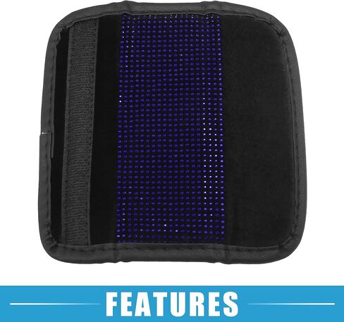 Universal Car Handbrake Cover Protector Bling Rhinestone Handbrake Decoration Cover Flannel Rhinestone Black in Saudi Arabia