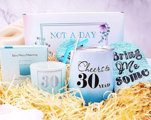 VeryMerryMakering 30th Birthday Gifts,30th Birthday Tumbler,30th Birthday Gifts for Women,Gifts for 30th Birthday Women,30th Birthday Decorations,Happy 30th Birthday Gift,30th Birthday Party Supplies in Saudi Arabia