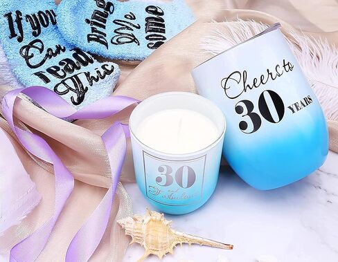 VeryMerryMakering 30th Birthday Gifts,30th Birthday Tumbler,30th Birthday Gifts for Women,Gifts for 30th Birthday Women,30th Birthday Decorations,Happy 30th Birthday Gift,30th Birthday Party Supplies in Saudi Arabia