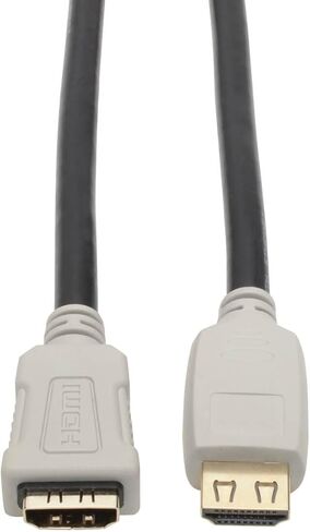 Tripp Lite High Speed 4K HDMI 2.0B Extender Cable with Gripping Connectors (M/F), Black, 10 ft. (P569-010-2B-MF) in Saudi Arabia