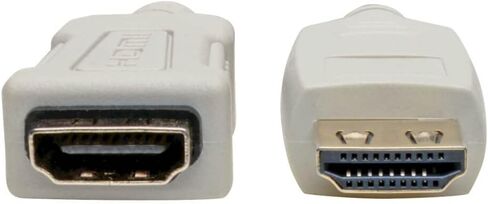 Tripp Lite High Speed 4K HDMI 2.0B Extender Cable with Gripping Connectors (M/F), Black, 10 ft. (P569-010-2B-MF) in Saudi Arabia