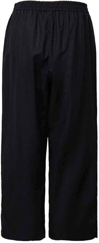 Amazhiyu Womens Linen Capri Pants with Pockets Full Elastic Waistband Casual Pants in Saudi Arabia