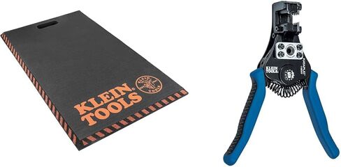 Klein Tools 60135 Kneeling Pads, Adult Men's Soft Thick Closed Cell Soft Foam Professional Tradesman Pro Pads with Handle in Saudi Arabia