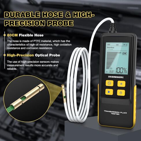 جهاز اختبار سائل ناقل الحركة، جهاز اختبار نفاذية زيت ناقل الحركة، جهاز قياس درجة الحرارة، جهاز اختبار زيت ناقل الحركة الرقمي مع مستشعر درجة الحرارة، أداة تشخيص السيارات، مجموعة اختبار السيارة in Kuwait