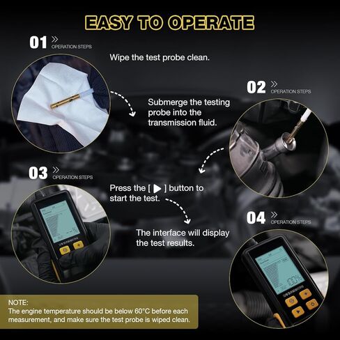 جهاز اختبار سائل ناقل الحركة، جهاز اختبار نفاذية زيت ناقل الحركة، جهاز قياس درجة الحرارة، جهاز اختبار زيت ناقل الحركة الرقمي مع مستشعر درجة الحرارة، أداة تشخيص السيارات، مجموعة اختبار السيارة in Kuwait